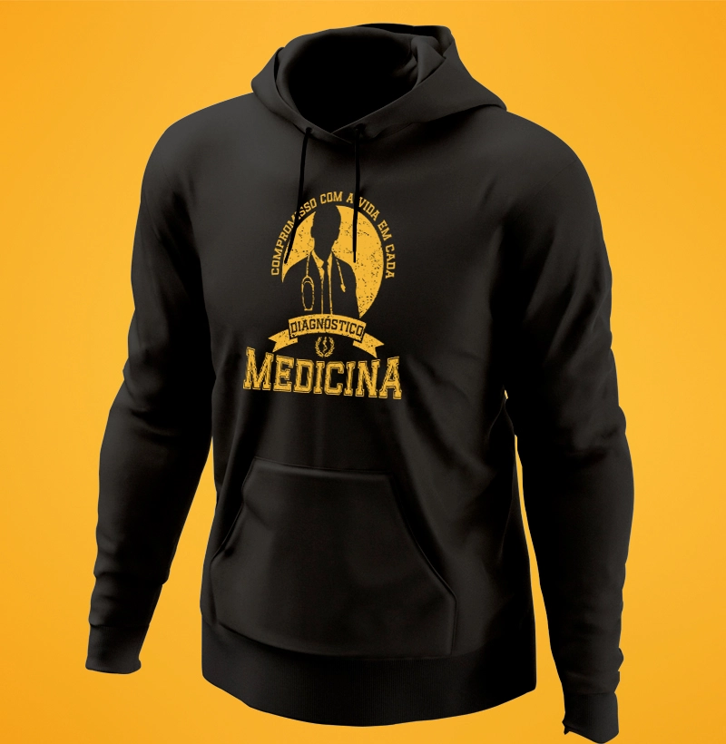 Moletom Medicina Diagnóstico 