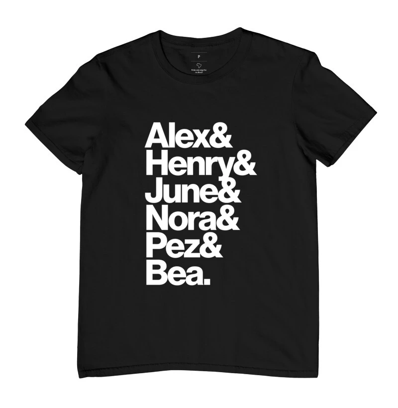 Camiseta Personagens VBSA