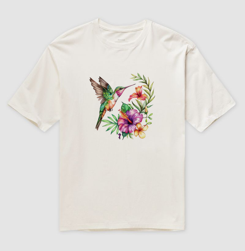 BEIJA-FLOR E HIBISCOS