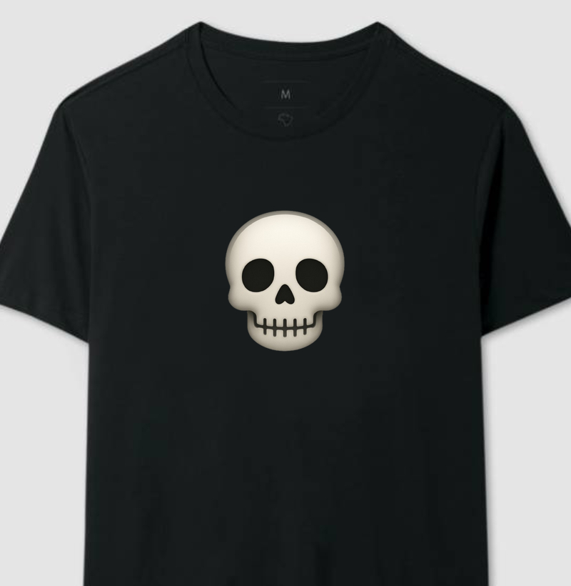 Linha Emoji: Caveira