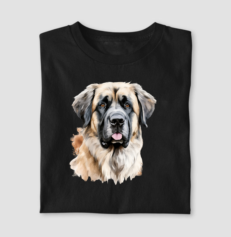 Pyrenean Mastiff aquarela