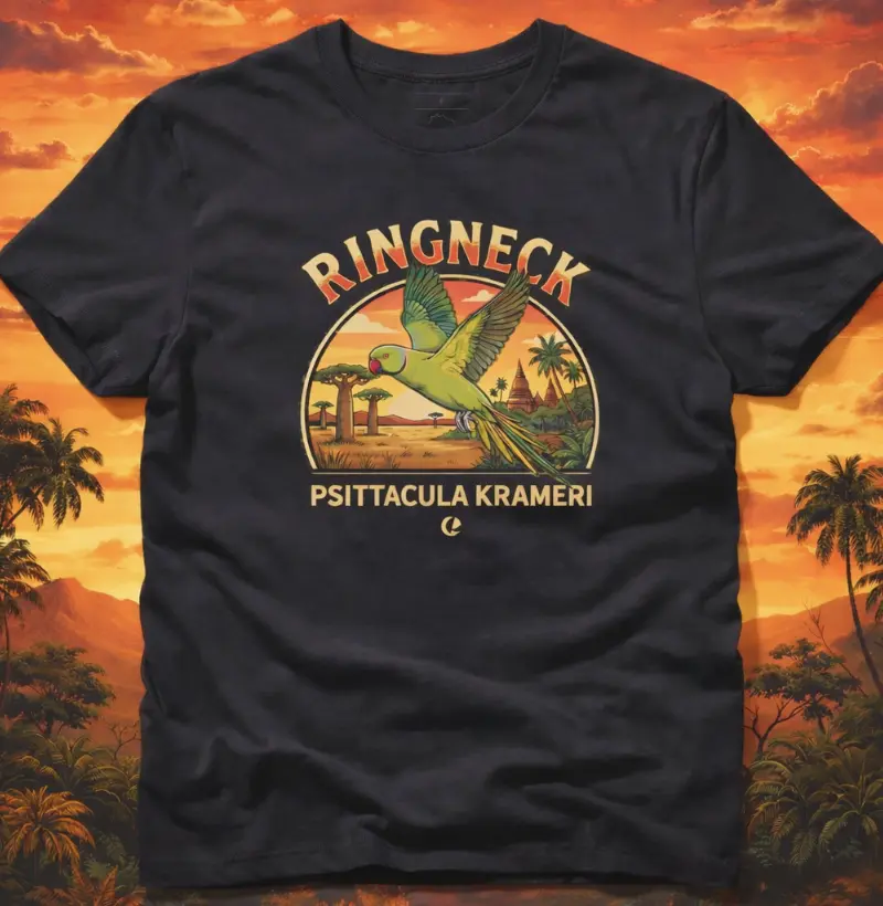 Camiseta Ringneck Sunset