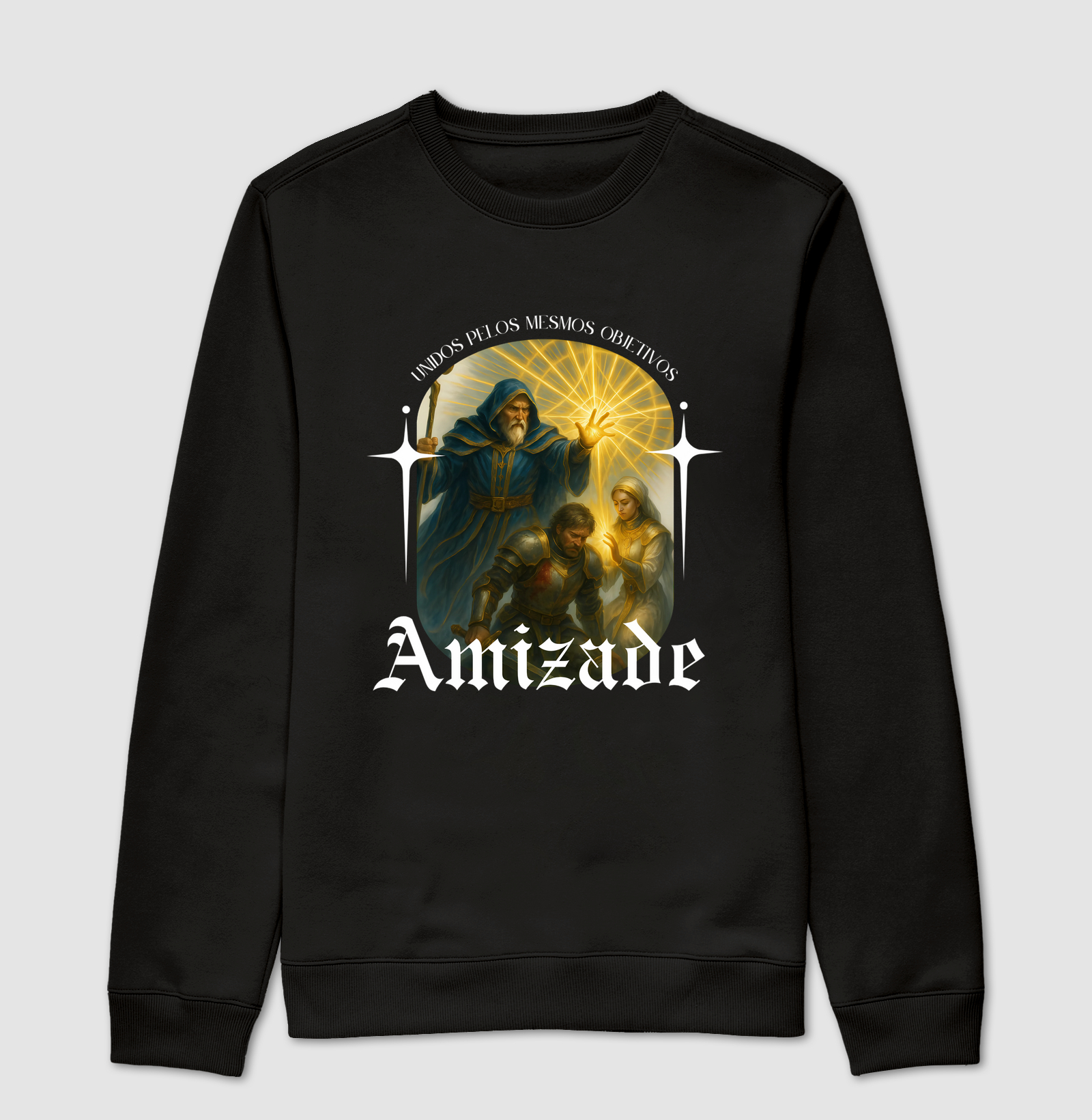 Suéter - Amizade - Unidos pelos mesmos objetivos
