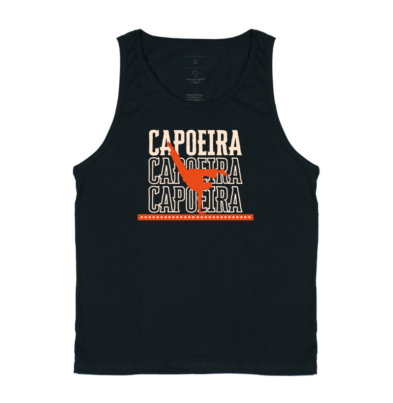 Camiseta Capoeira Raiz - O Equilíbrio da Luta