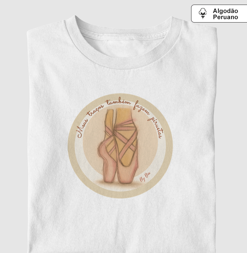 Meus traços também fazem piruetas