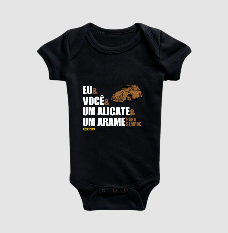 Eu e Você Para Sempre Fusca Marrom