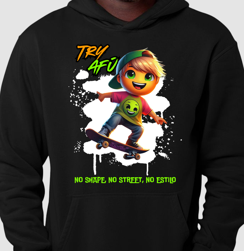 🔥 Moletom Canguru Hoodie Slim – Estilo, Conforto e Atitude! 🛹