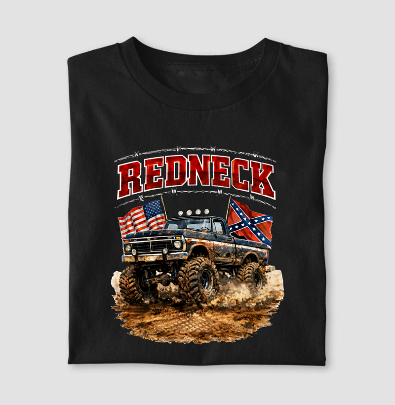 Camiseta Redneck Mud Truck