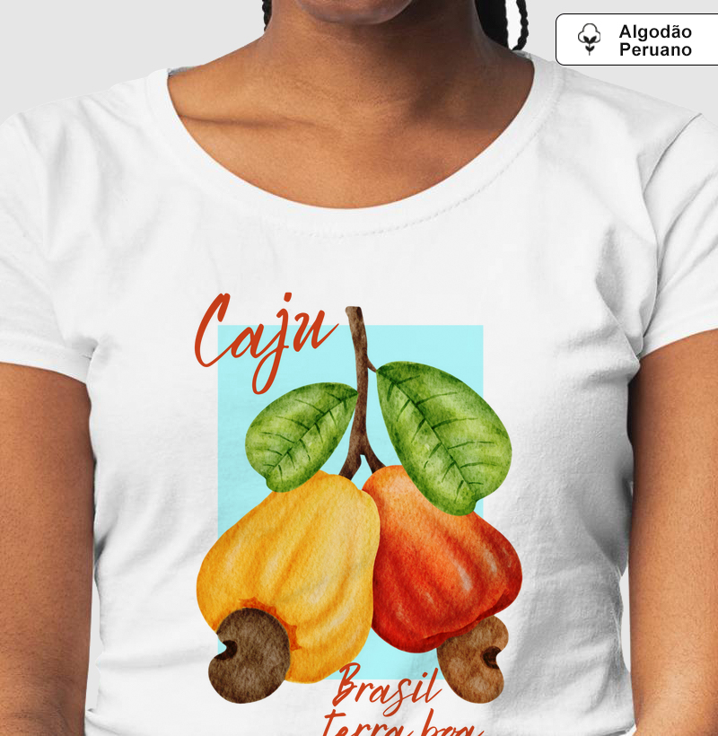 Camiseta Algodão Peruano Terra Boa