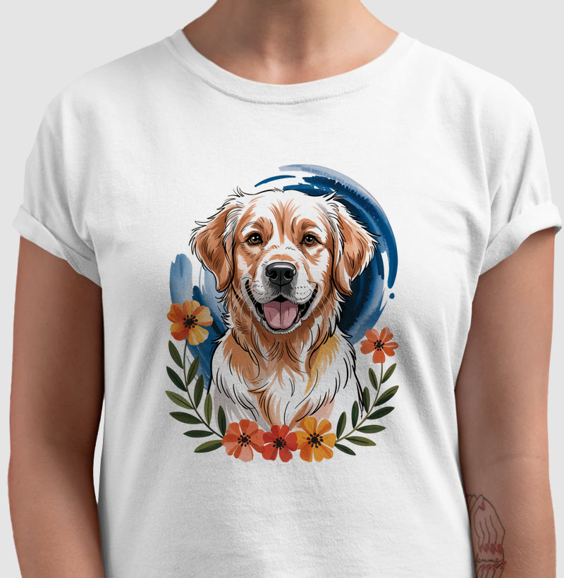 Camiseta OMD  - Golden Bloom