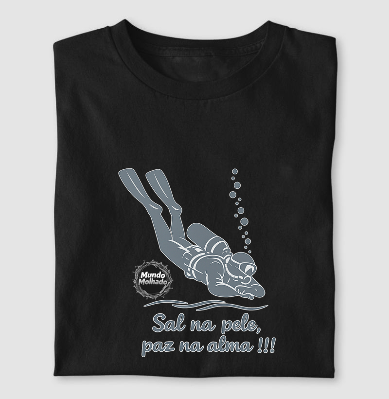 Sal na pele - Tecidos escuros