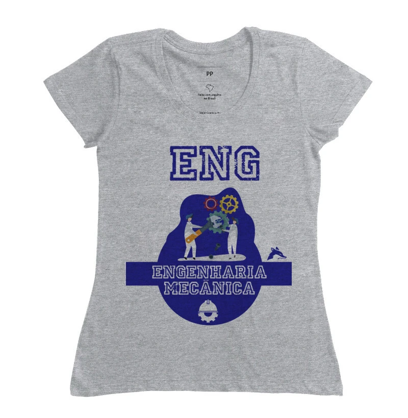 Camiseta Tshirt Engenharia Mecânica 0028