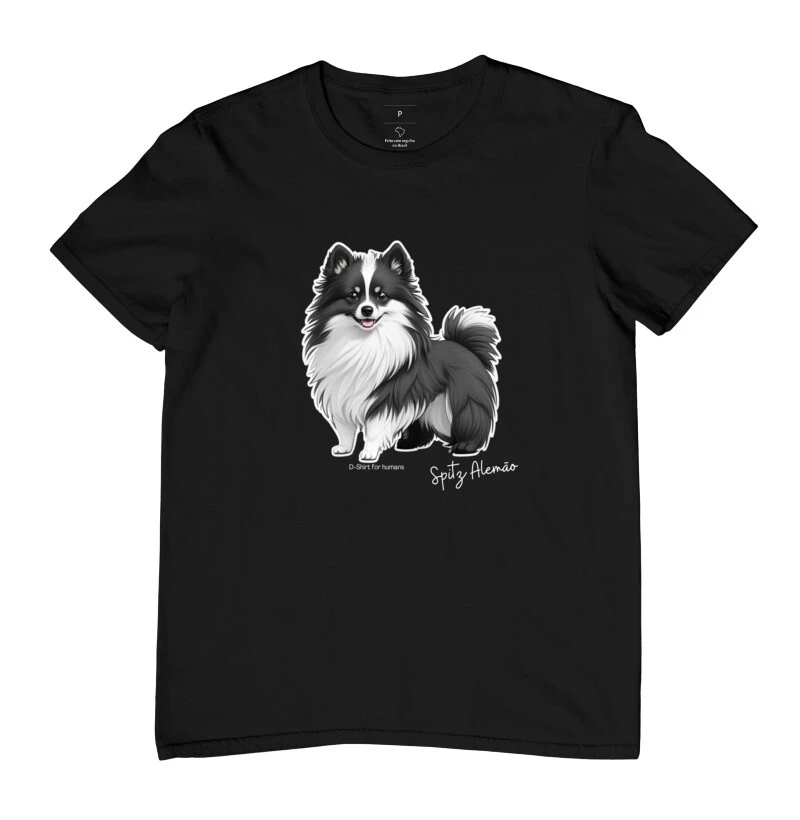 Sticker spitz black & white