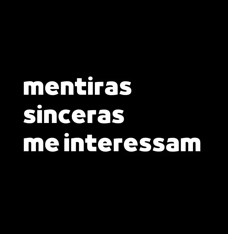 Mentiras Sinceras