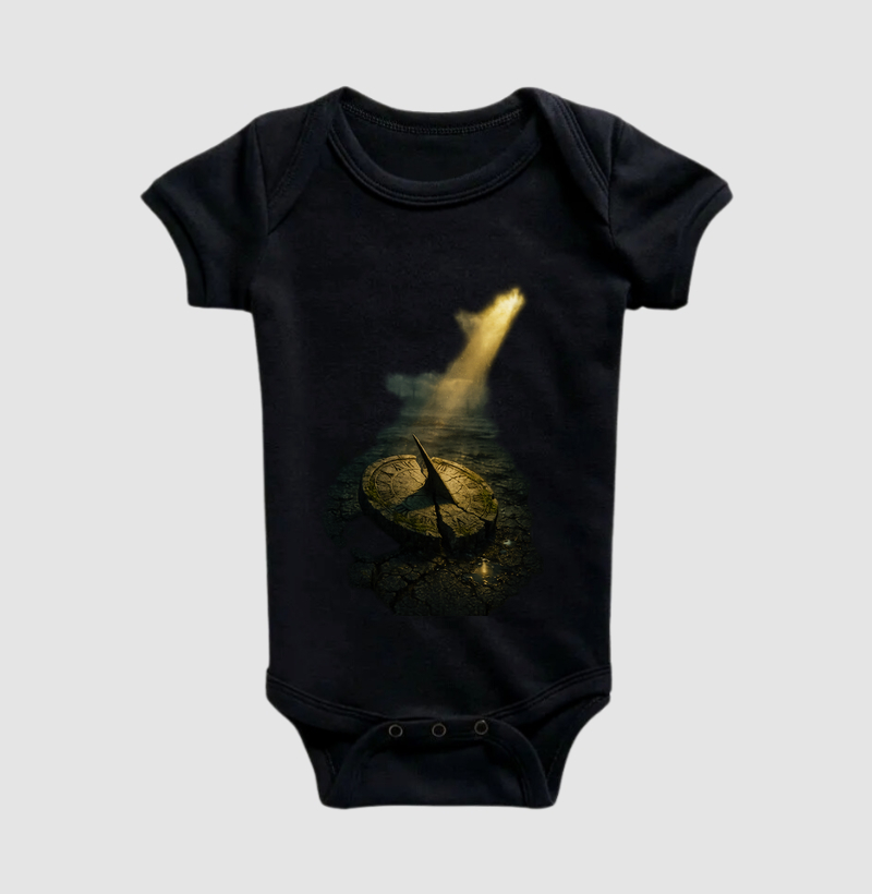 Camiseta "Tempo e Destino" – Onde a Luz Toca o Infinito