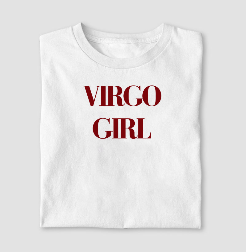 Camiseta Signos VRIGEM - VIRGO GIRL 