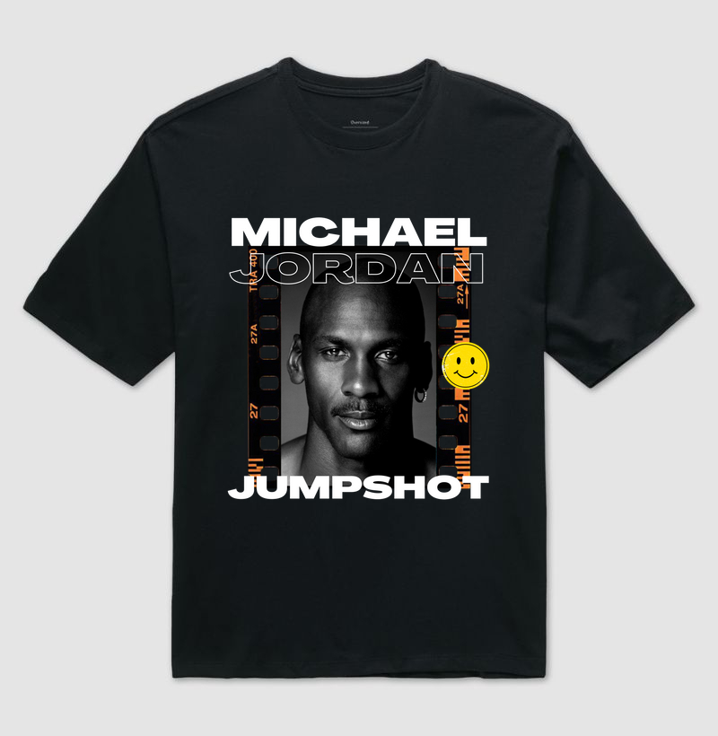 Camiseta JumpShot Oversized Michael Jordan