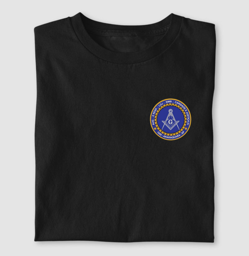 CAMISETA ARLS CARIDADE E JUSTIÇA Nº81 - Mr. GADU