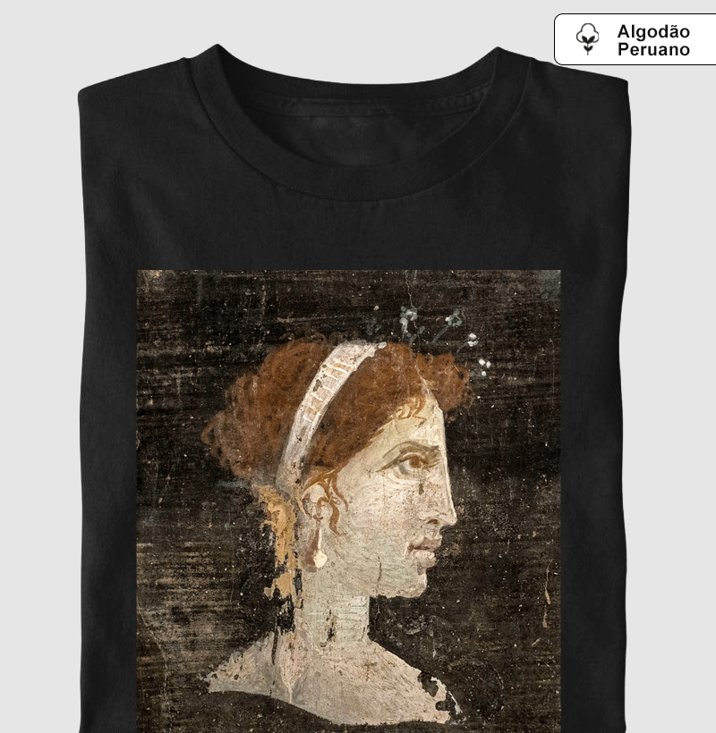 Camiseta Algodão Peruano Cleópatra, a Rainha do Egito