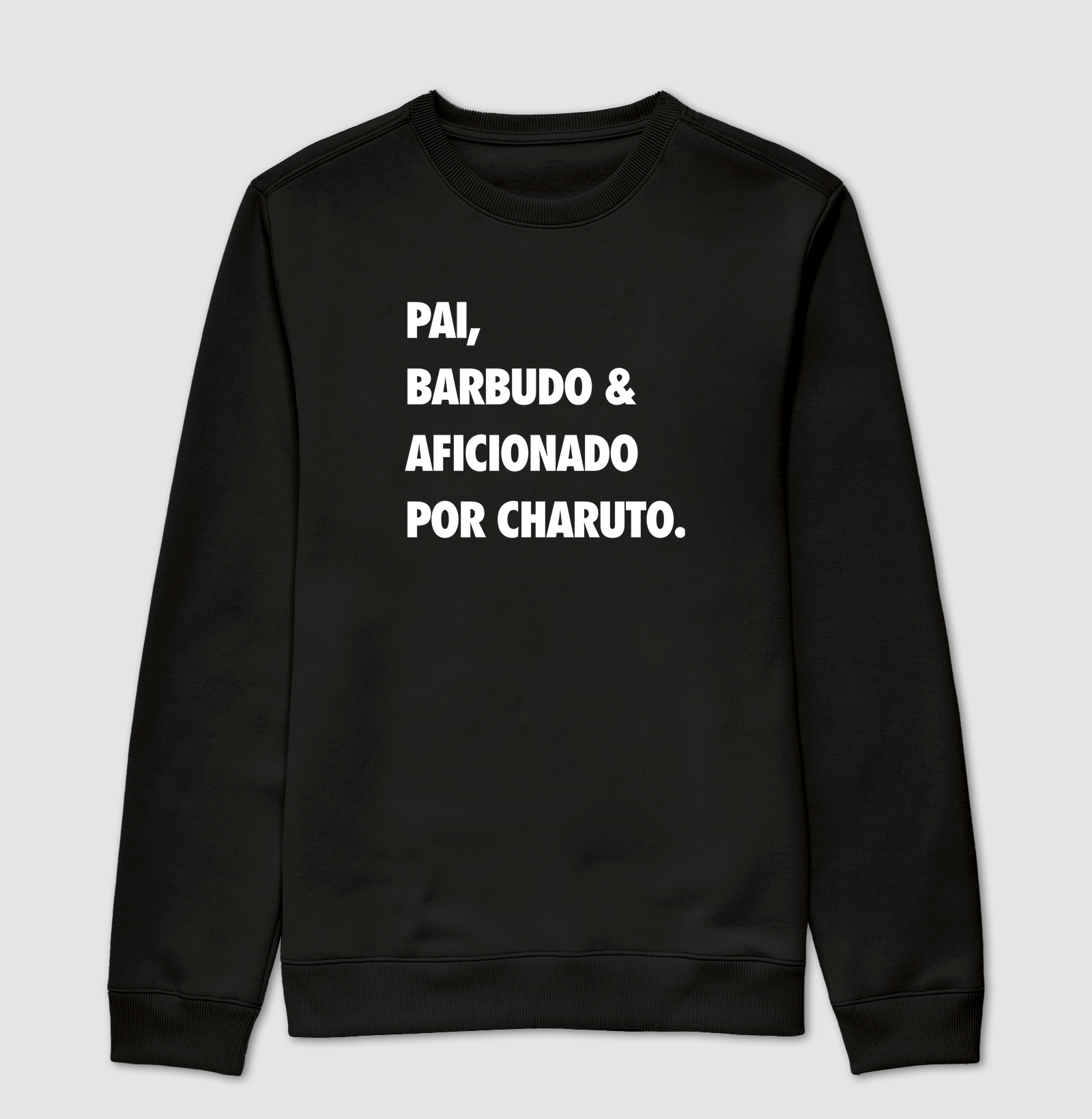 Pai, barbudo e aficionado.