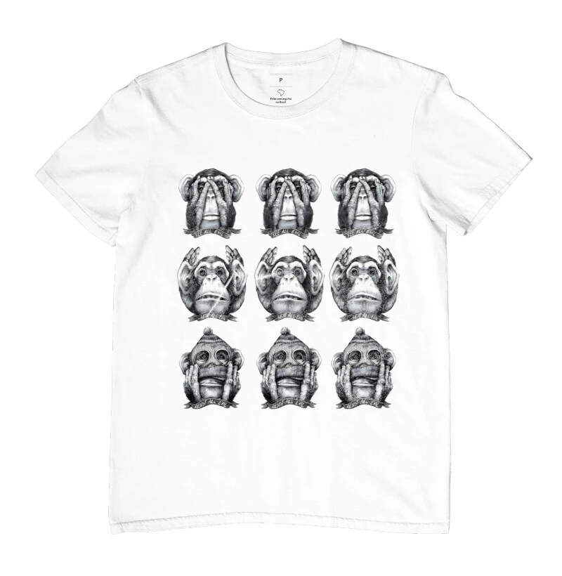 Camiseta 3 Monkeys