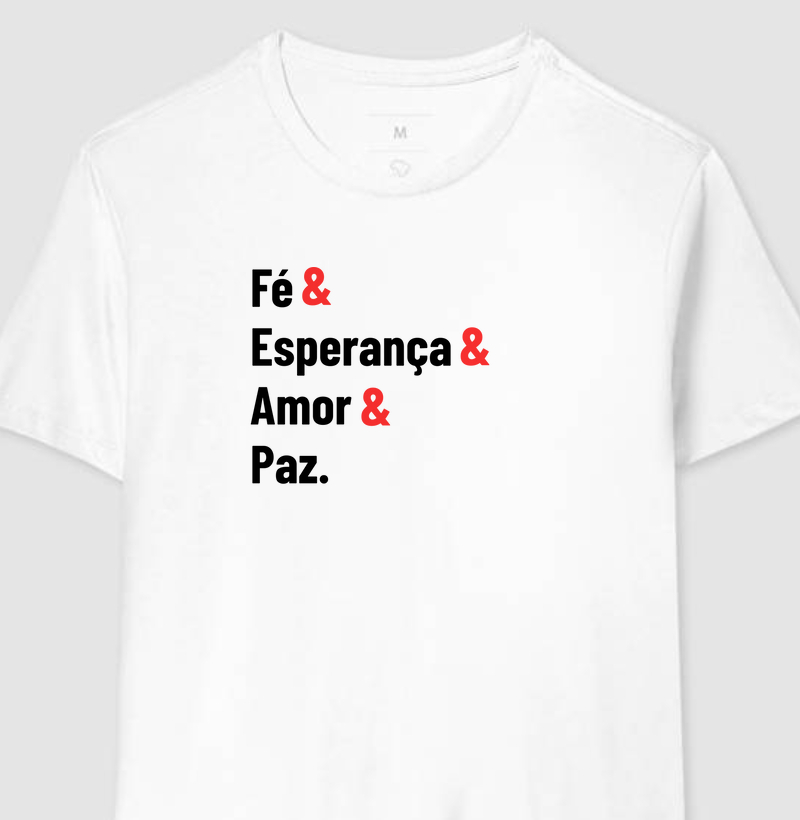 Fé& Esperança& Amor& Paz