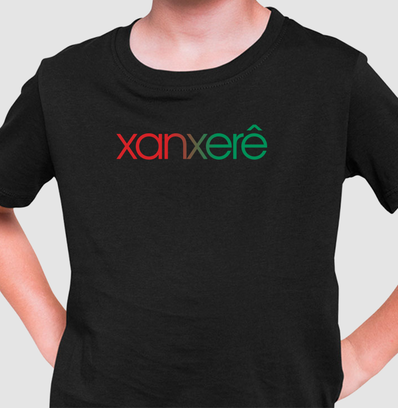 Camiseta Infantil Xanxerê Cores da Bandeira