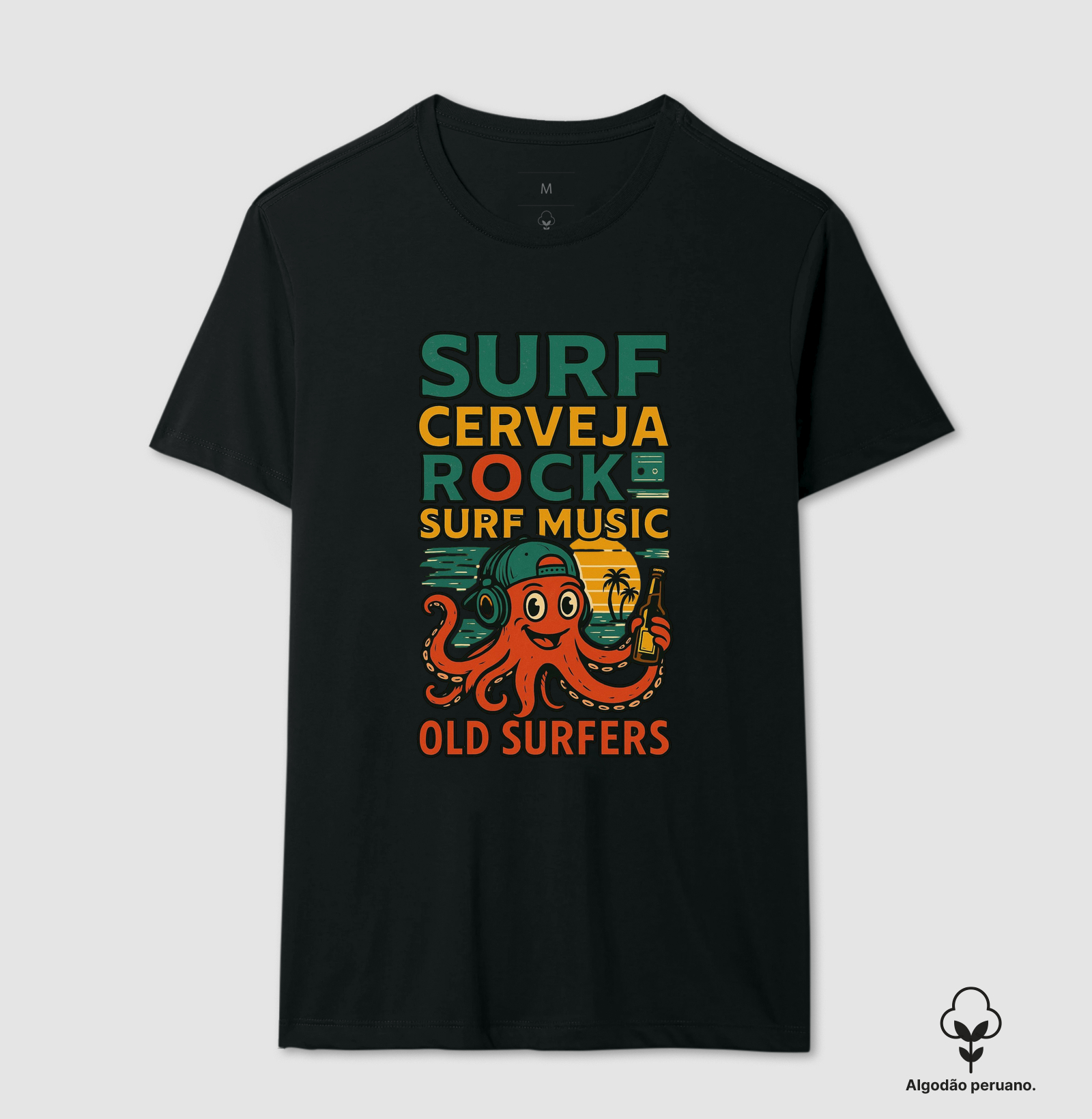 Camisa Old Surfers Cartoon