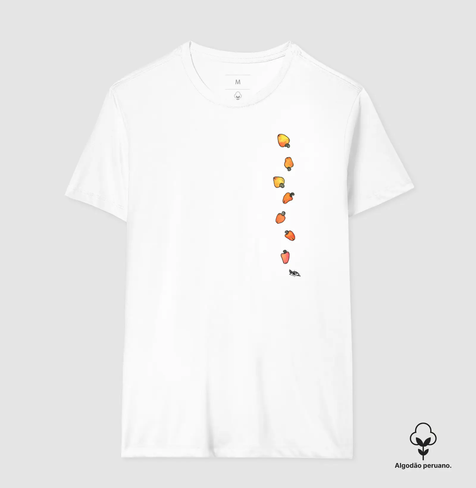 Camiseta Caju Aquarela