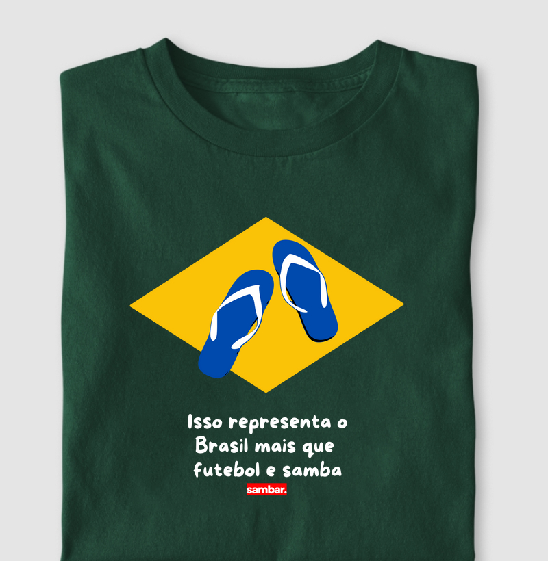 Chinelo de dedo representa o Brasil mais que futebol e samba