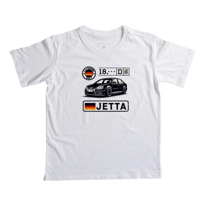Camiseta Infantil Volkswagen Jetta MK5 Deutch