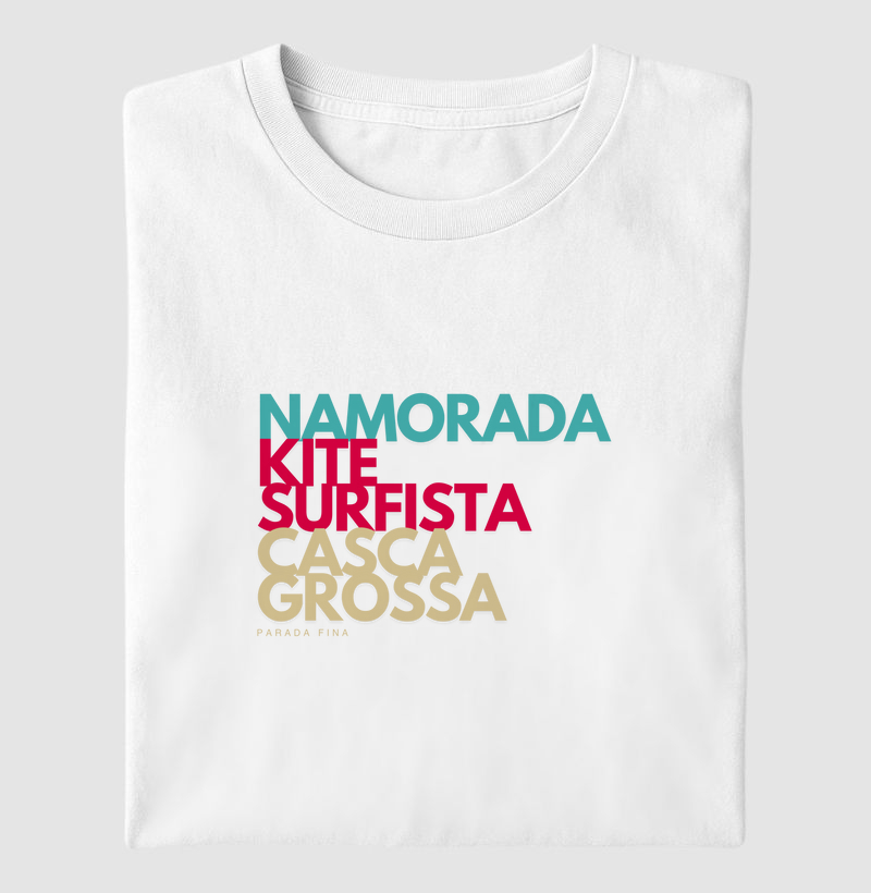 Namorada. Kitesurfista. Casca Grossa. 