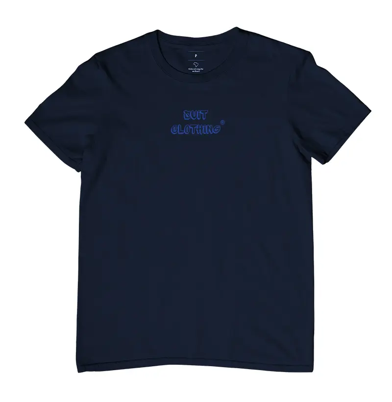 Camiseta Suit Basic - Azul Marinho