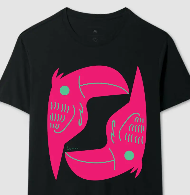 Camiseta Tucano Duplo Rosa