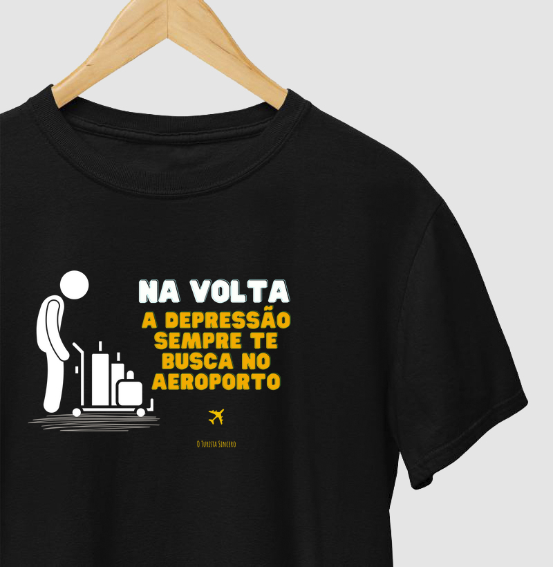 Na volta a depressão sempre te busca no aeroporto
