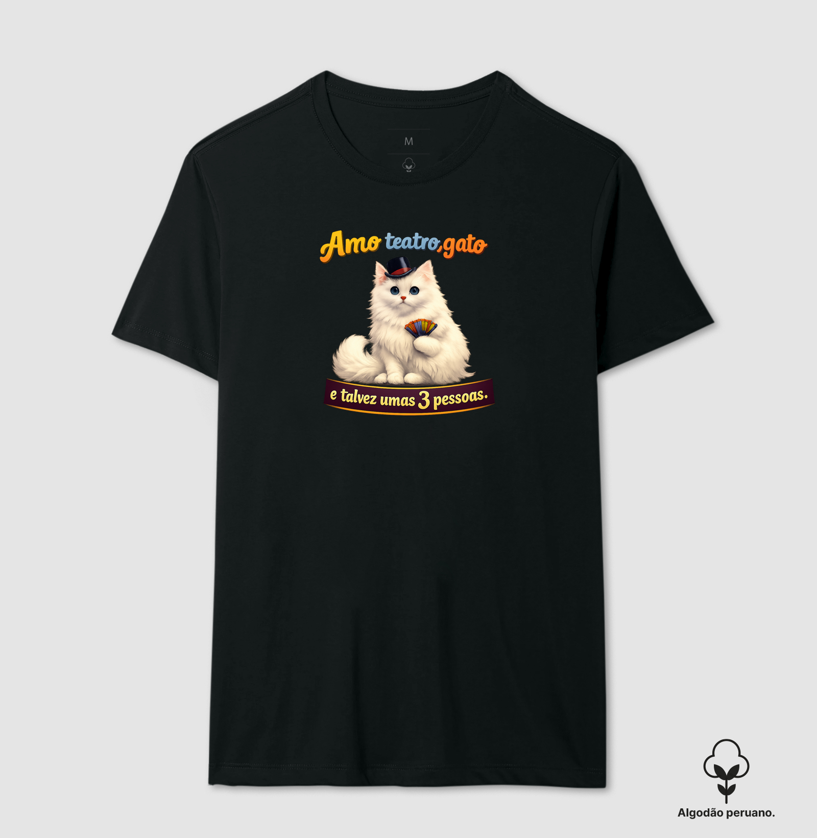 AMO TEATRO, GATO E TALVEZ UMAS 3 PESSOAS!