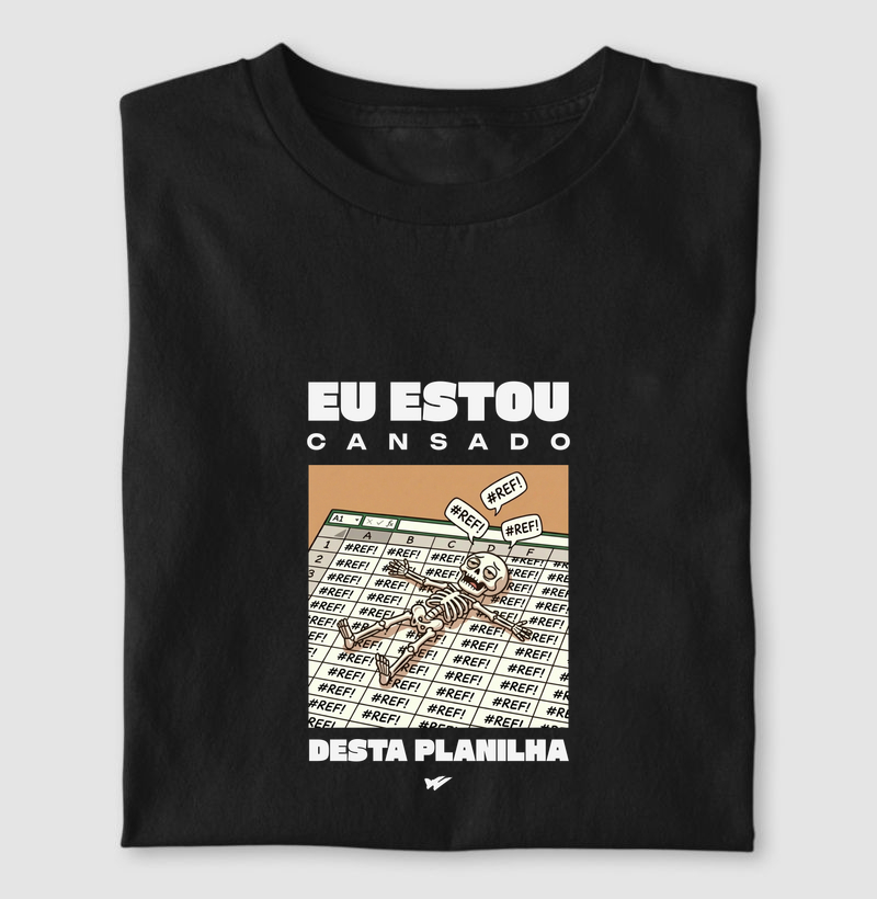 Eu estou cansado desta planilha