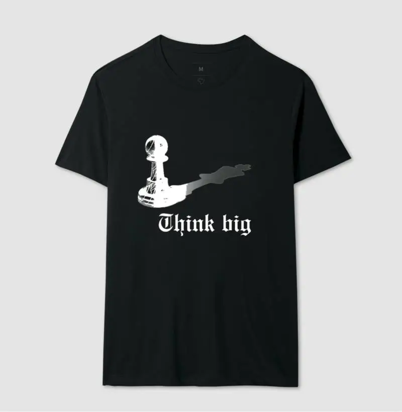 Camiseta Masculina Jhonathangster Think Big