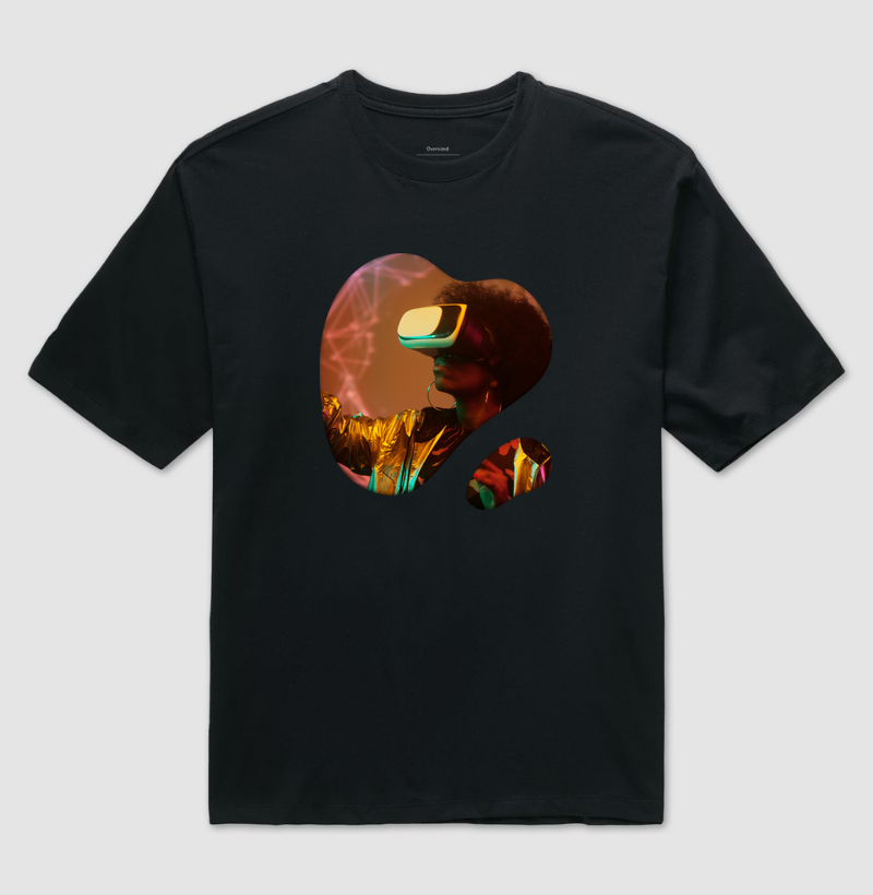 Camiseta Original Afrofuturista Óculos