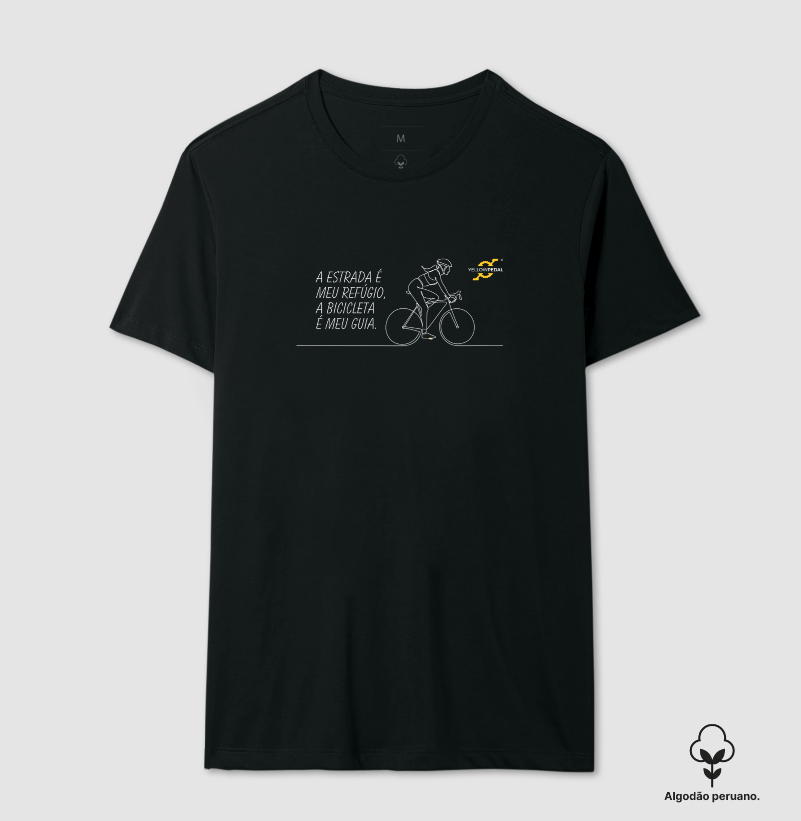 CAMISETA YELLOWPEDAL MEU REFÚGIO