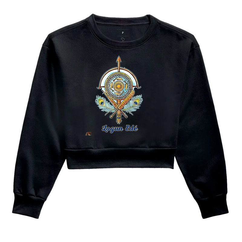 Camiseta Aruanda ê Armas de Logun Edé Dualidade Divina em 100% Algodão 