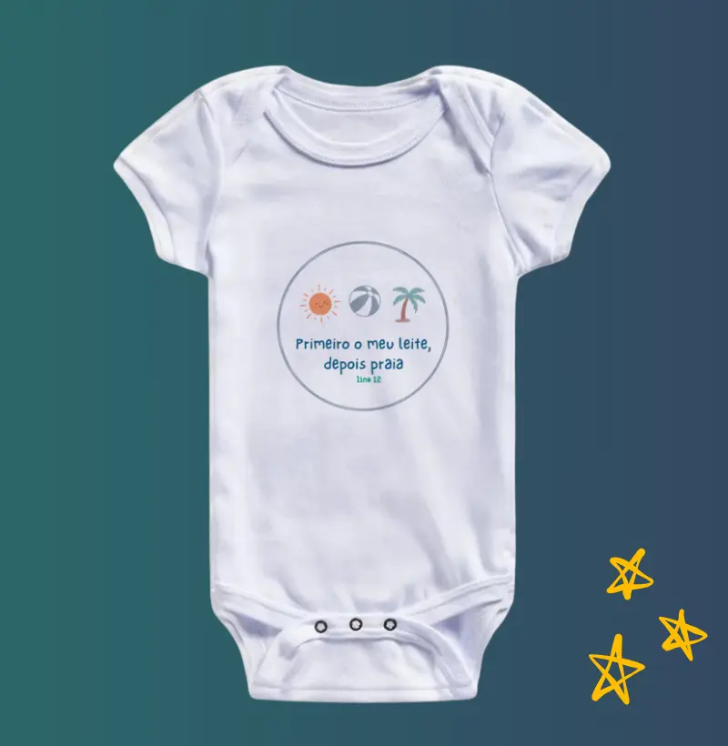PRIMEIRO MEU LEITE, DEPOIS PRAIA
