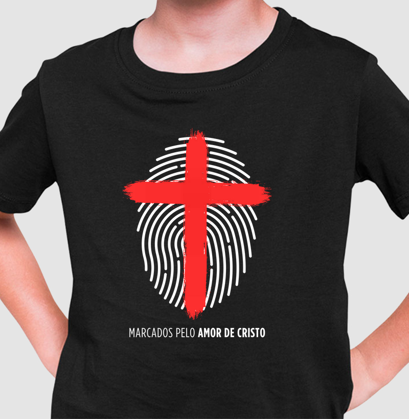 Camiseta Marcados Pelo Amor de Cristo
