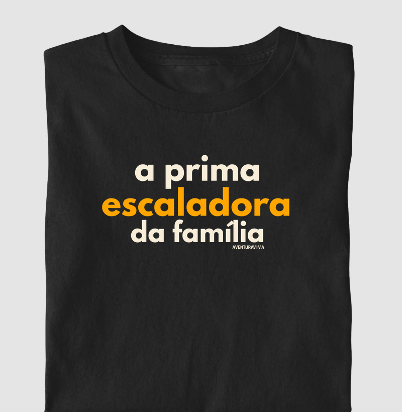 Prima escaladora da família