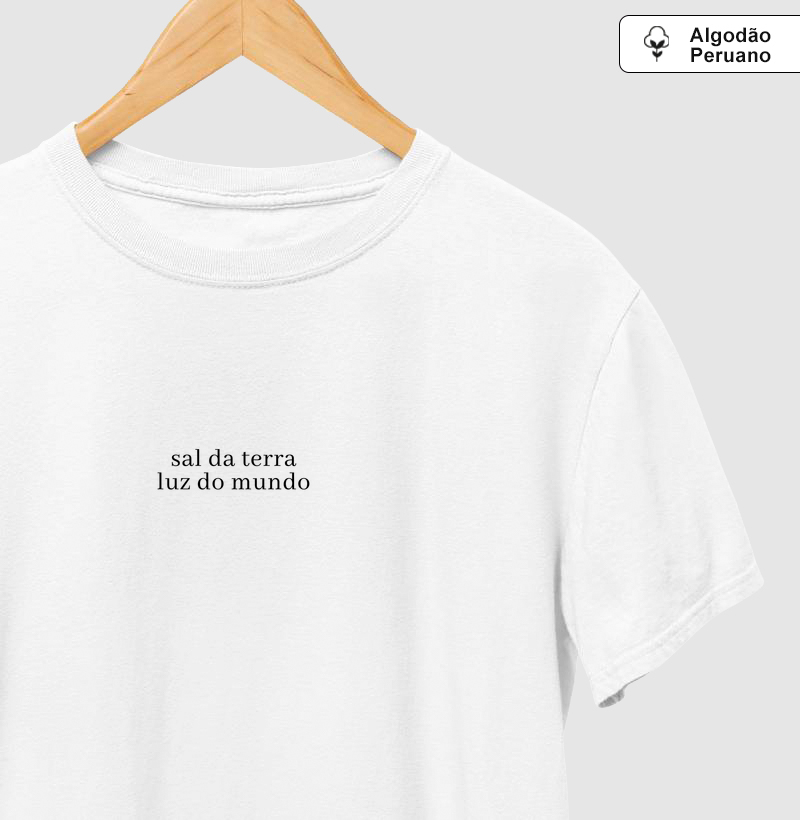 "sal da terra, luz do mundo"