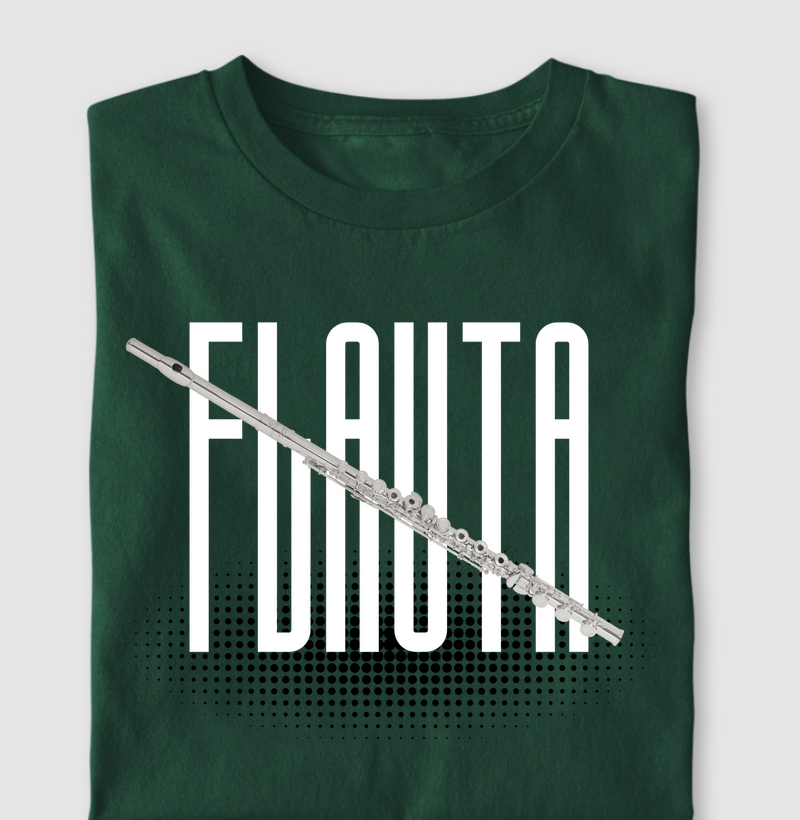 Camisa moderna Flauta