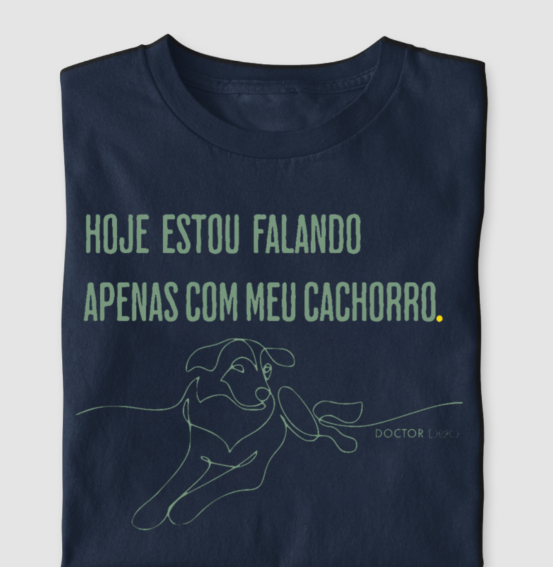 FALO SÓ COM MEU CACHORRO