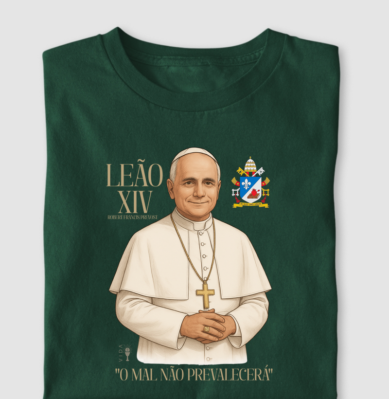Papa Leão XIV com Brasão