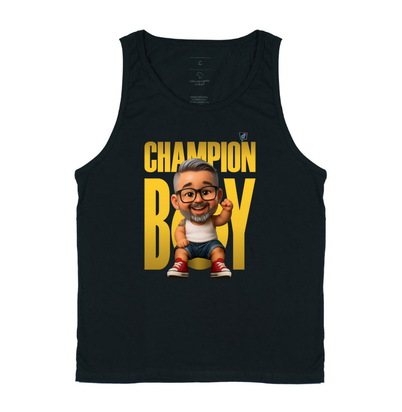 Camiseta Personalizada - BABY SERGIO - CHAMPION BOY