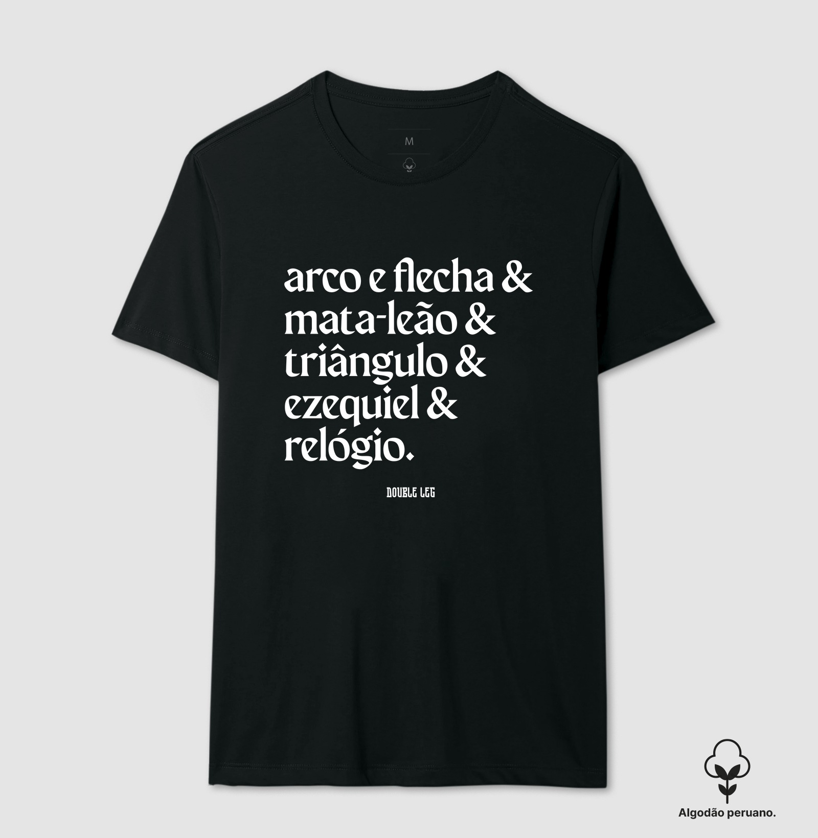Camiseta algodão peruano "Estrangulamentos"